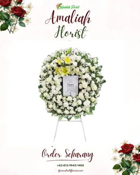 Krans Bunga Duka cibeunying kaler